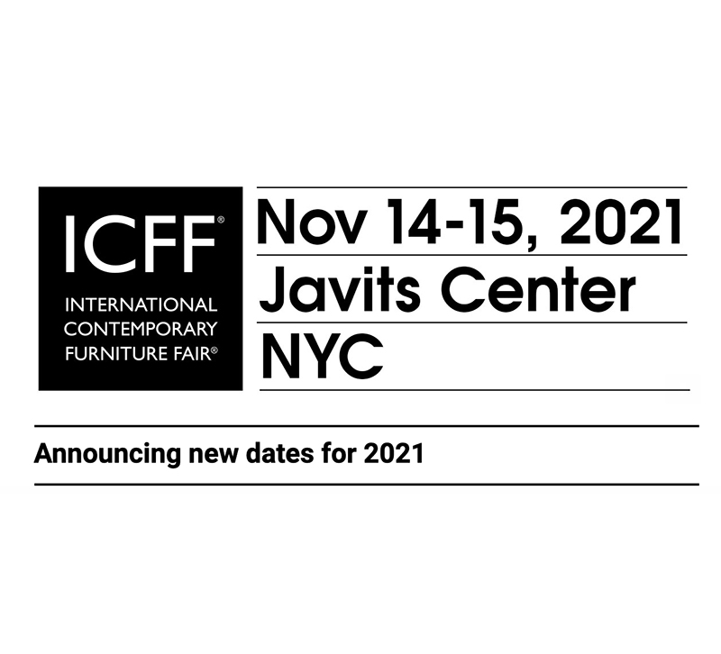 ICFF Show Moves Dates to November 2021